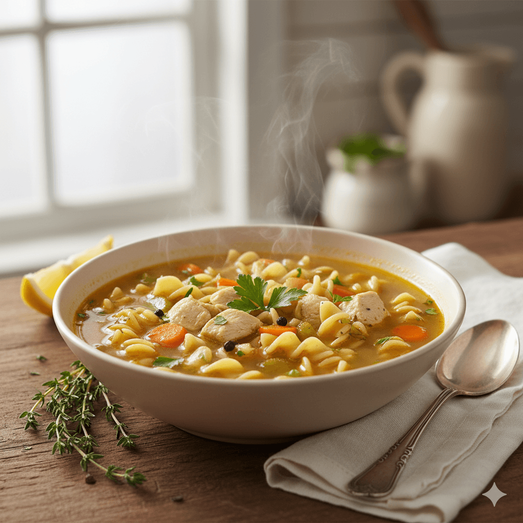 Quick Chicken Noodle Soup