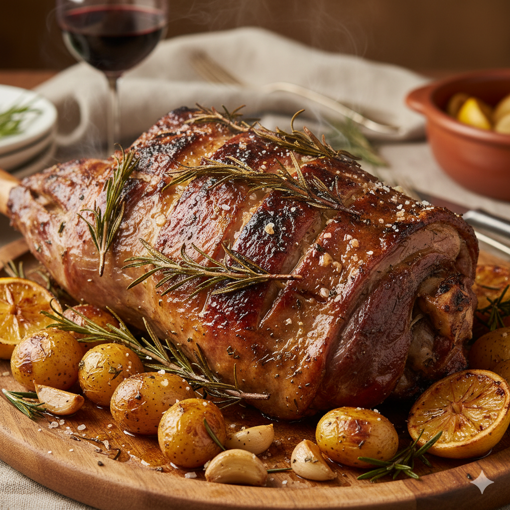 Lamb Roast with Rosemary